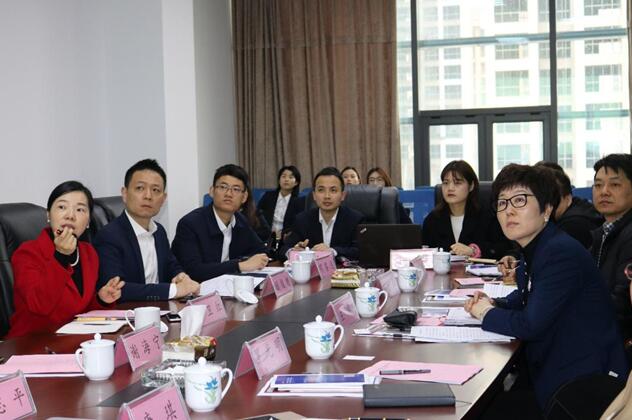 市委常委、副市长左琳调研股交所株洲分所(图