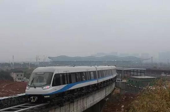 央视聚焦中车株机中低速磁浮车