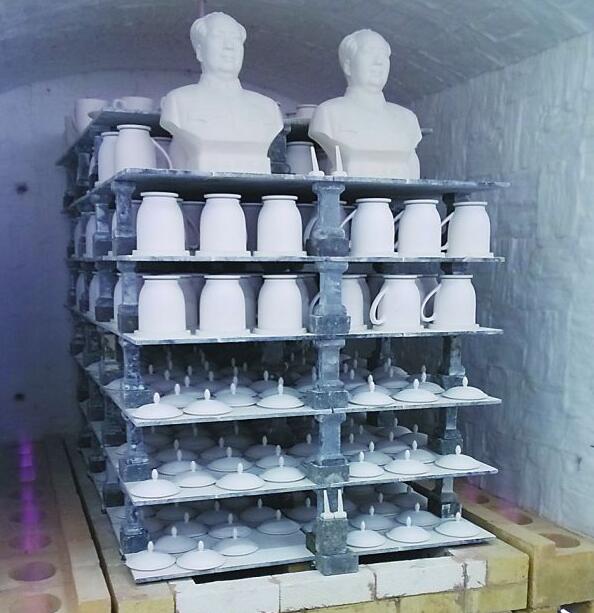 大球泥瓷艺醴陵生产基地点火投产将再现红官