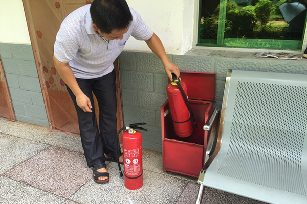 茶陵县民政局开展养老院消防安全检查