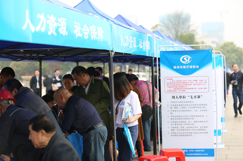 全省人社系统12333全国统一咨询日活动在我市