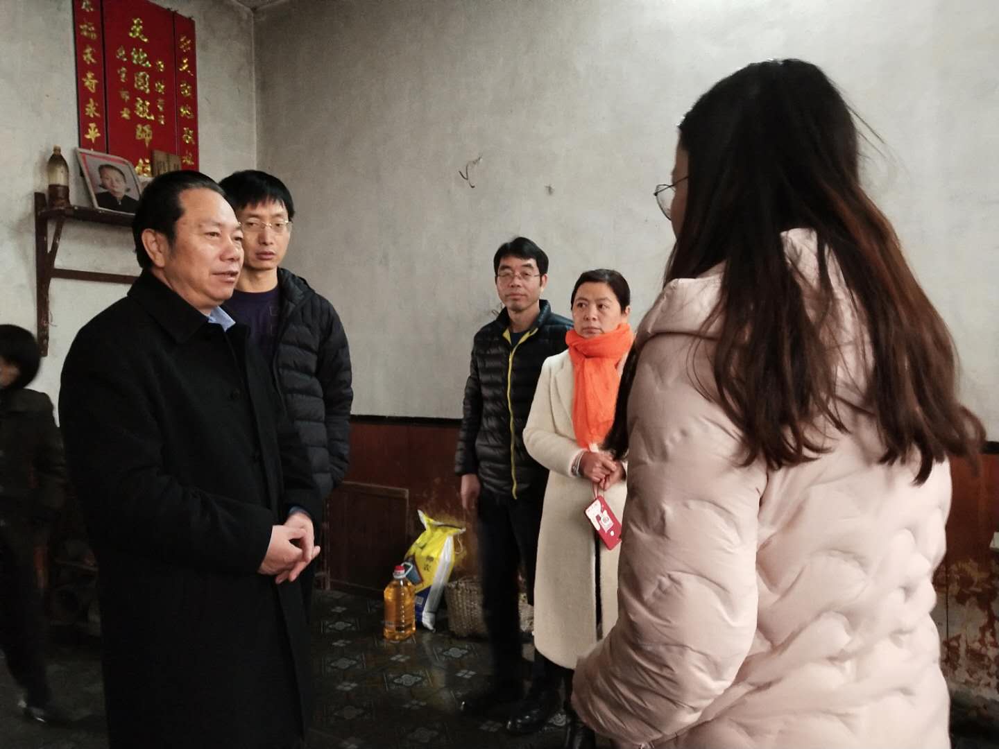 温暖新春:王建之来攸走访慰问困难企业职工