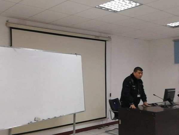 给企业员工上安全课