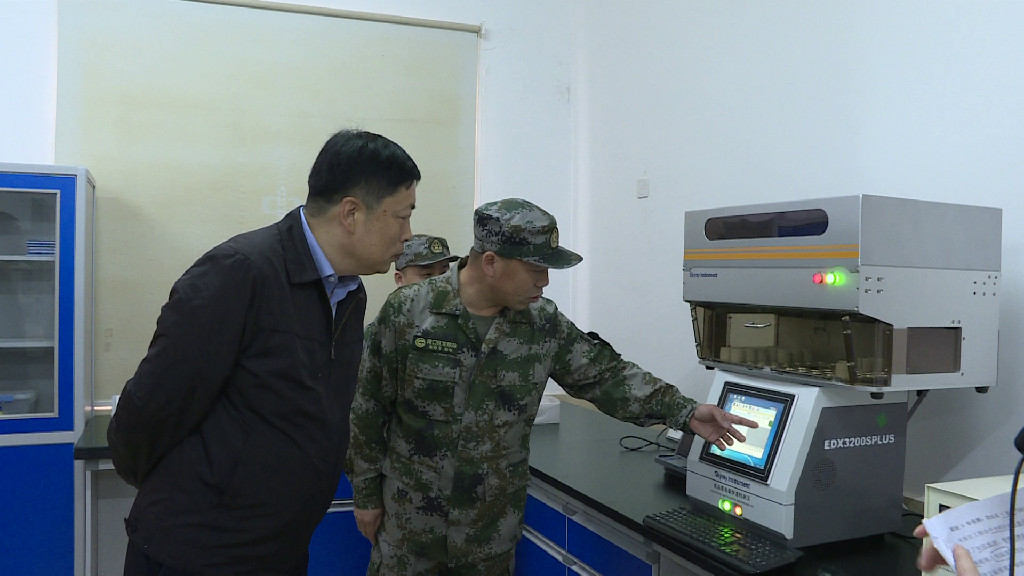 国家军粮联合调研组李永刚一行来渌口区调研