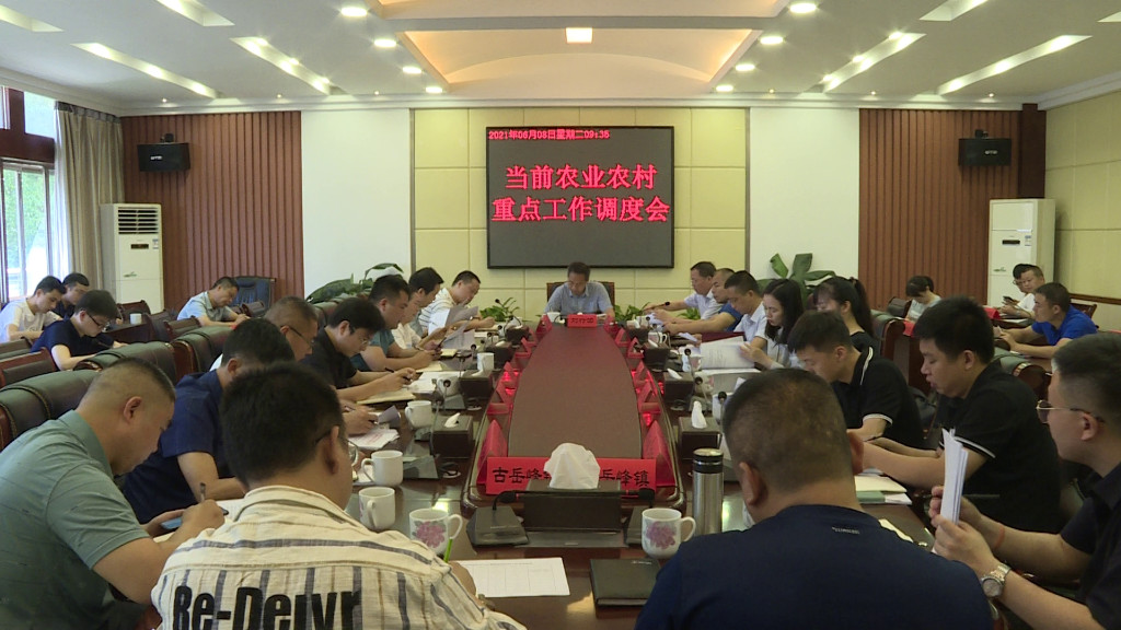 渌口区召开当前农业农村重点工作调度会