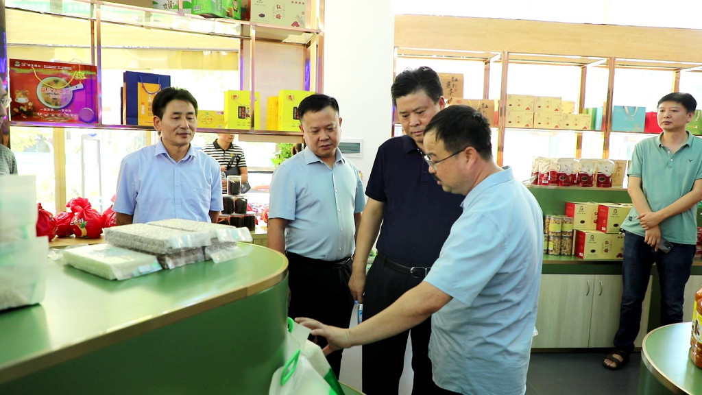 彭新军来渌口区调研农业农村工作