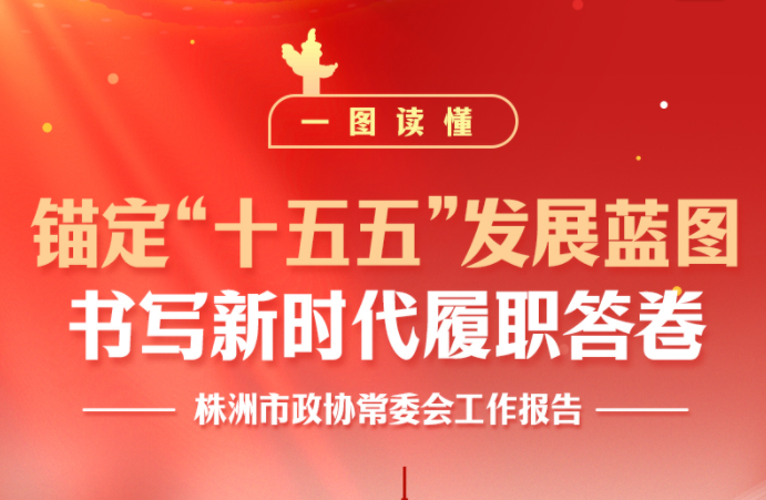 一图读懂丨锚定“十五五”发展蓝图 书写新时代履职答卷——株洲市政协常委会工作报告